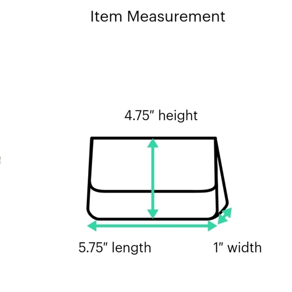 Coach Brown Wristlet - 5.75"L x 4.75"H x 1"D - Picture 10 of 10